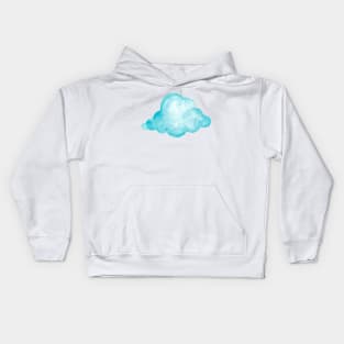 Blue cloud Kids Hoodie